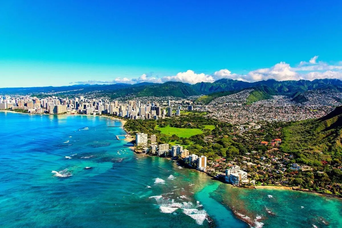 Apartment Modern Surf Chic Studio In Waikiki Honolulu